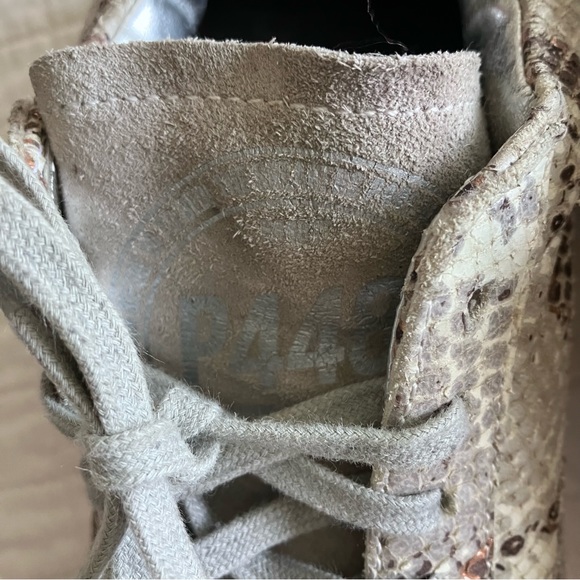 P448 sneaker in neutral metallic python outer - Picture 10 of 12